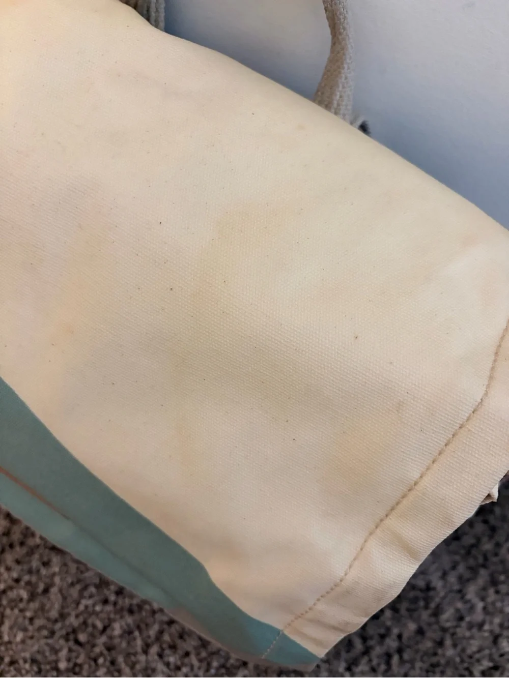 Petunia Pickle Bottom Boxy Diaper Bag - Cream, Mint & Navy